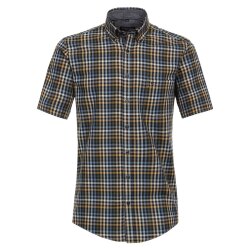 CASAMODA Herren Freizeithemd Kurzarm Button-Down...