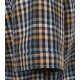 CASAMODA Herren Freizeithemd Kurzarm Button-Down Casual-Fit Beige kariert