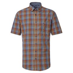 CASAMODA Herren Freizeithemd Kurzarm Button-Down...