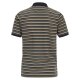 CASAMODA Herren Polo-Shirt Kurzarm Polokragen Regular Piqué Grün gestreift