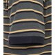 CASAMODA Herren Polo-Shirt Kurzarm Polokragen Regular Piqué Grün gestreift