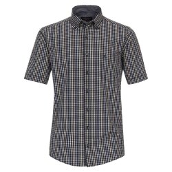 CASAMODA Herren Freizeithemd Kurzarm Button-Down...