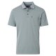 CASAMODA Herren Poloshirt Kurzarm Regular Piqué Türkis meliert