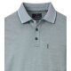 CASAMODA Herren Poloshirt Kurzarm Regular Piqué Türkis meliert