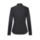 KARLOWSKY Damen Bluse ACTIVE-STRETCH Langarm Kent Slim Schwarz