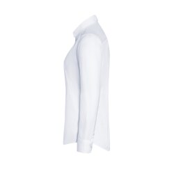 KARLOWSKY Damen Bluse ACTIVE-STRETCH Langarm Modern-Fit Weiß