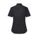 KARLOWSKY Damen Bluse ACTIVE-STRETCH Kurzarm Modern-Fit Schwarz