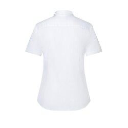 KARLOWSKY Damen Bluse ACTIVE-STRETCH Kurzarm Modern-Fit Weiß