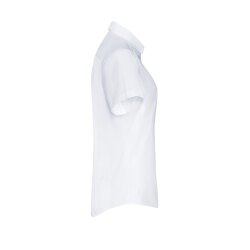 KARLOWSKY Damen Bluse ACTIVE-STRETCH Kurzarm Modern-Fit Weiß