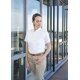 KARLOWSKY Damen Bluse ACTIVE-STRETCH Kurzarm Modern-Fit Weiß