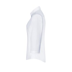 KARLOWSKY Damen Bluse ACTIVE-STRETCH 3/4-Arm Kent Slim-Fit Weiß