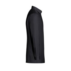 KARLOWSKY Herren Hemd ACTIVE-STRETCH Langarm Slim-Fit Schwarz