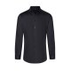 KARLOWSKY Herren Hemd ACTIVE-STRETCH Langarm Slim-Fit Schwarz