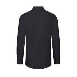 KARLOWSKY Herren Hemd ACTIVE-STRETCH Langarm Modern-Fit Schwarz