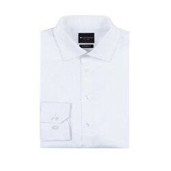 KARLOWSKY Herren Hemd ACTIVE-STRETCH Langarm Modern-Fit Weiß