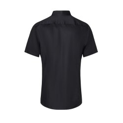 KARLOWSKY Herren Hemd ACTIVE-STRETCH Kurzarm Slim-Fit Schwarz