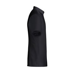 KARLOWSKY Herren Hemd ACTIVE-STRETCH Kurzarm Slim-Fit Schwarz