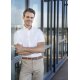 KARLOWSKY Herren Hemd ACTIVE-STRETCH Kurzarm Kent Slim-Fit Weiß