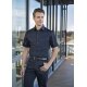 KARLOWSKY Herren Hemd ACTIVE-STRETCH Kurzarm Modern-Fit Schwarz
