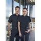 KARLOWSKY Herren Hemd ACTIVE-STRETCH Kurzarm Modern-Fit Schwarz