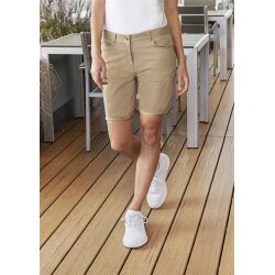 KARLOWSKY Damen 5-Pocket-Shorts CLASSIC-STRETCH Kieselbeige
