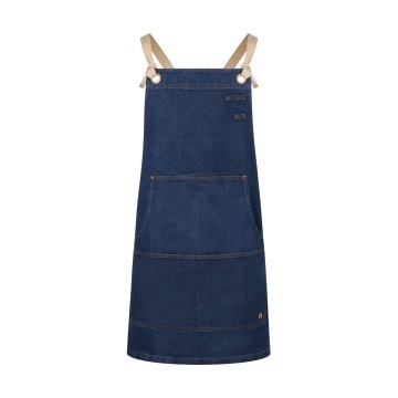 Karlowsky Latzschürze Denim Urban-Style Artikel LS 41 - denim blue - Einheitsgröße