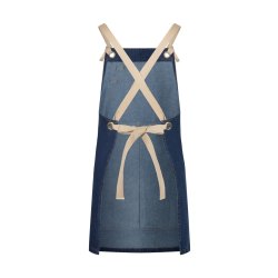 Karlowsky Latzschürze Denim Urban-Style Artikel LS 41 - denim blue - Einheitsgröße