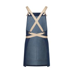 Karlowsky Latzschürze Denim Urban-Style Artikel LS 41 - denim blue - Einheitsgröße