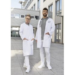KARLOWSKY Damen Arzt-&Labormantel MODERN-SHAPE Twill Weiß