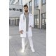 KARLOWSKY Herren Arzt-&Labormantel MODERN-SHAPE Twill Weiß