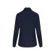 Seidensticker CITY-BLUSE Damen Langarm Kent Regular Dunkelblau 36