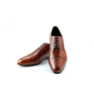 PRIME SHOES FLEX-Line Cliff Busines-Schnürschuh Sacchetto flexible Ledersohle Kalbsleder Braun Crust Cuoio 6