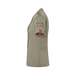KARLOWSKY Damen Kochjacke ROCK-CHEF®-Stage2 Kurzarm Moosgrün 40