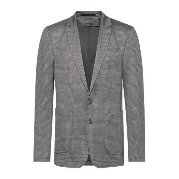 Greiff Corporate Wear Herren Sakko CASUAL Glencheck Hellgrau