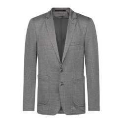 Greiff Corporate Wear Herren Sakko CASUAL Glencheck Hellgrau
