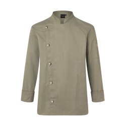 Karlowsky Herren Kochjacke JEANS-STYLE vintage moos green