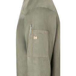 Karlowsky Herren Kochjacke JEANS-STYLE vintage moos green 52