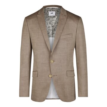 Atelier-Torino MIX&MATCH Herren Anzug-Sakko Drop8 Hellbraun meliert