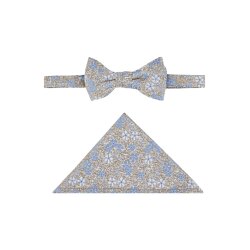 Atelier-Torino MIX&MATCH Herren Schleife Einstecktuch...