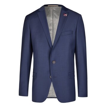 Atelier-Torino MIX&MATCH Herren Anzug-Sakko Modern-Fit Dunkelblau
