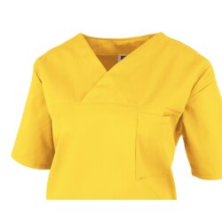 beb Basic Kasack Unisex Kurzarm Gelb