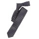 VENTI Herren Business-Krawatte 6cm Seide Struktur Lila gestreift