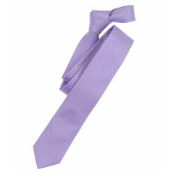 VENTI Herren Business-Krawatte 6cm Seide Struktur Lila