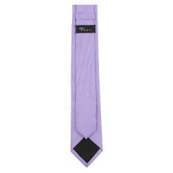 VENTI Herren Business-Krawatte 6cm Seide Struktur Lila