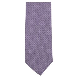 VENTI Herren Business-Krawatte 6cm Seide Struktur Lila