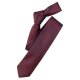 VENTI Herren Business-Krawatte 6cm Seide Struktur Rot