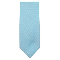 VENTI Herren Business-Krawatte 6cm Polyester/Seidenmix gewebt Türkis