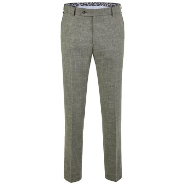 Wilvorst GREEN WEDDING Herren Hose Drop8 Olivgrün meliert 102