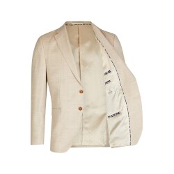 Wilvorst GREEN-WEDDING Herren Sakko Revers Drop8 Beige meliert