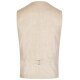 Wilvorst GREEN-WEDDING Herren Weste Revers Drop8 Beige meliert